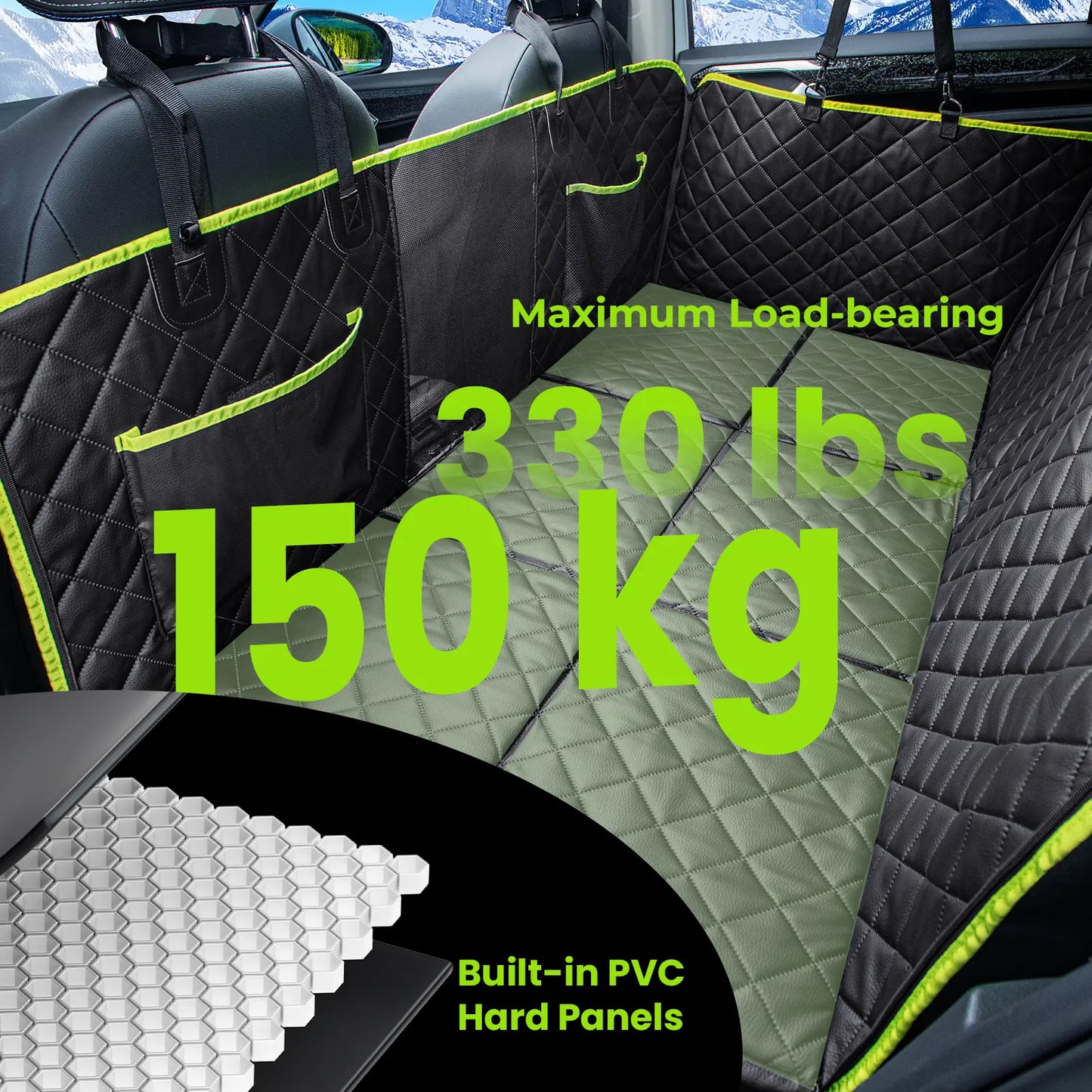 Dog Car Seat Cover for Back Seat