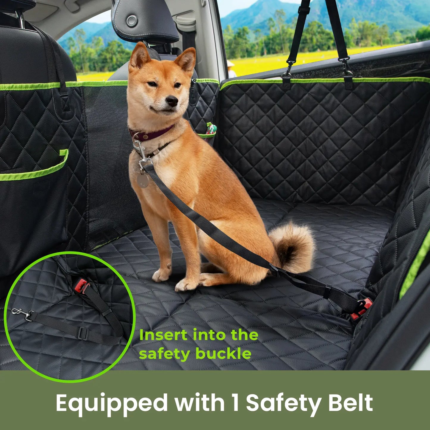 Dog Car Seat Cover for Back Seat